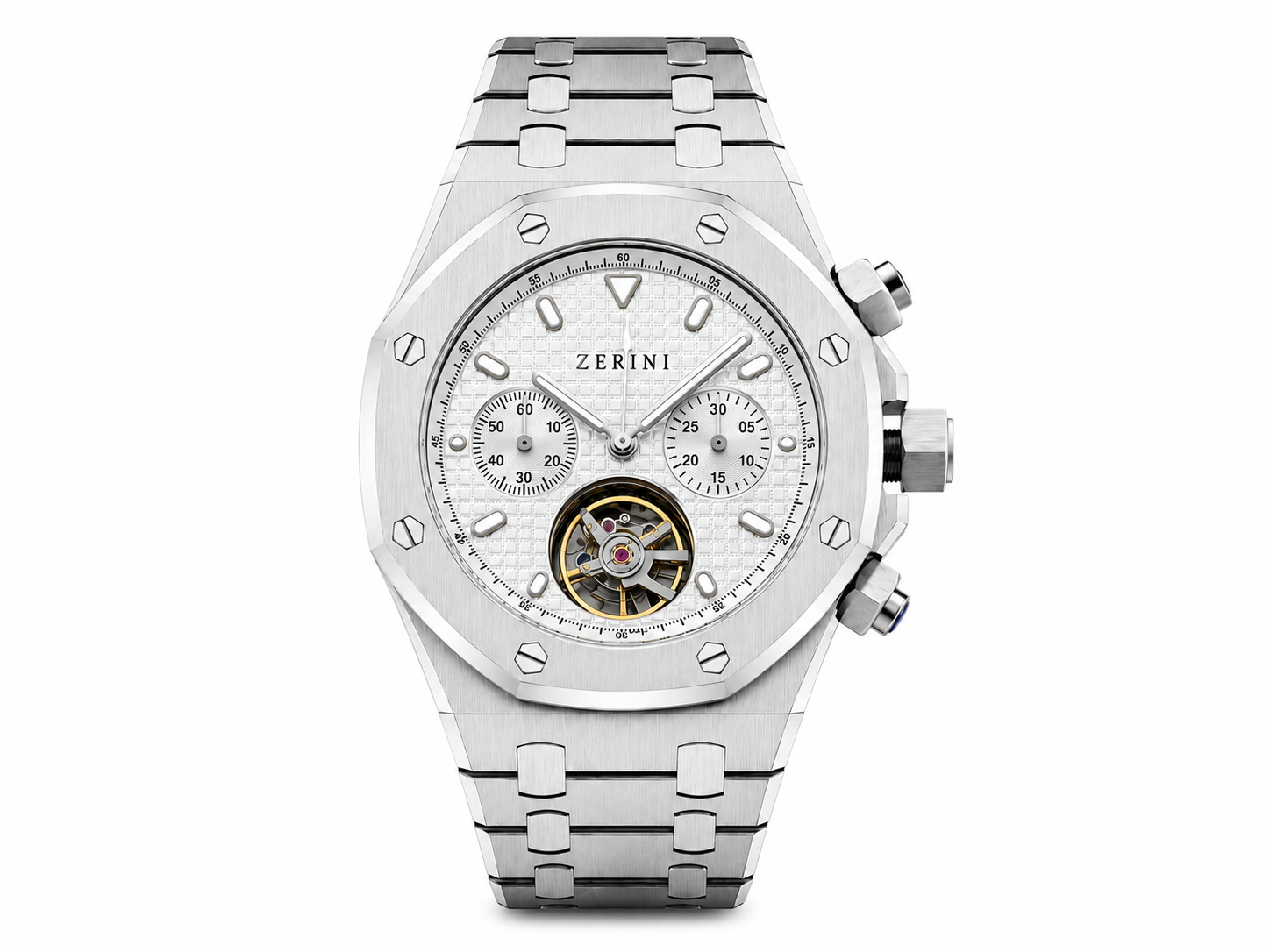 ZN AU RK TN Chronograph Silver