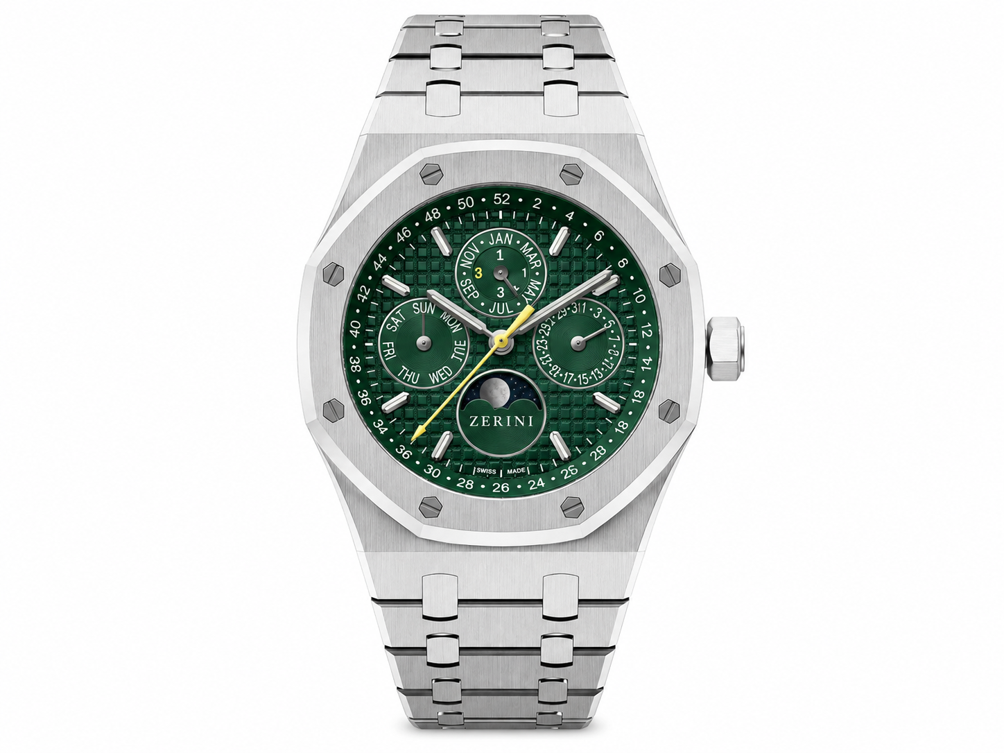 AU RK PL CR Green Dial