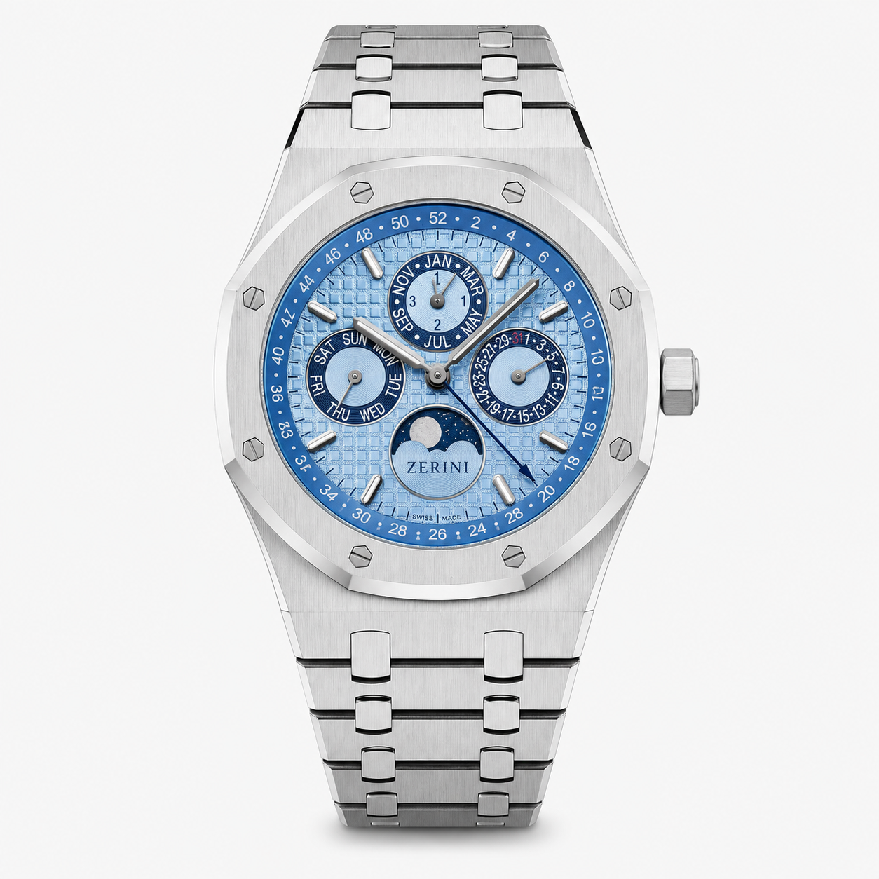 ZN AU PL CL Ice Blue Dial