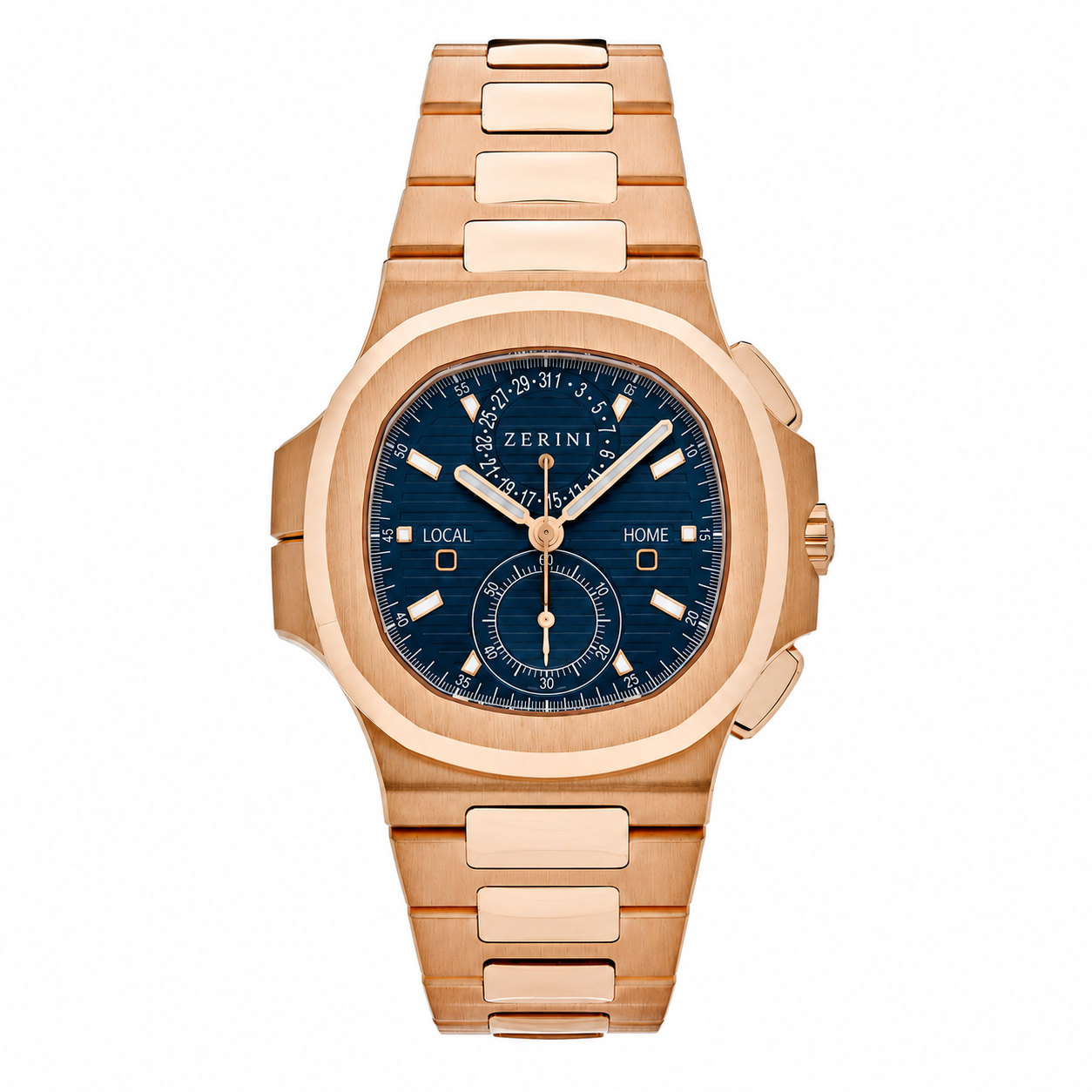 ZN PK NS Chronograph Rose Gold Blue