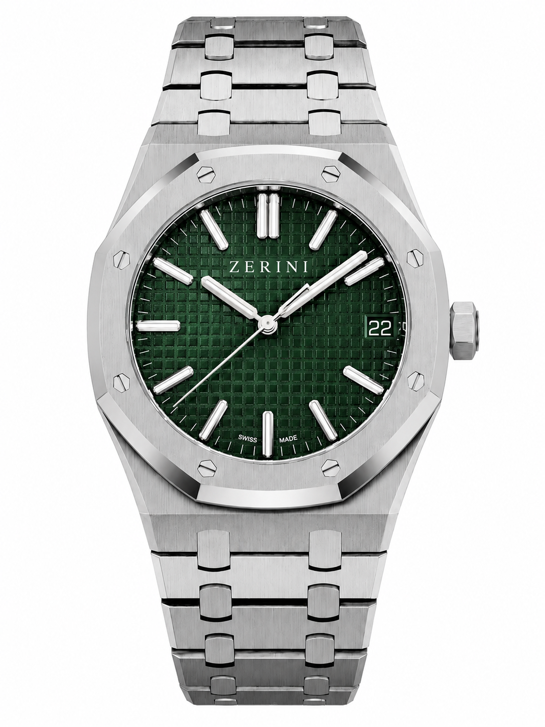 ZN AU RK 3 Stainless Steel Green
