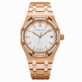 ZN AU RK Rose Gold Diamond Bezel