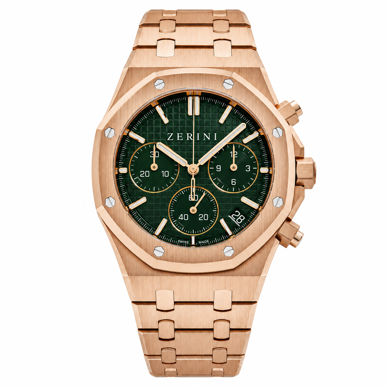 ZN AU RK Chronograph Rose Gold