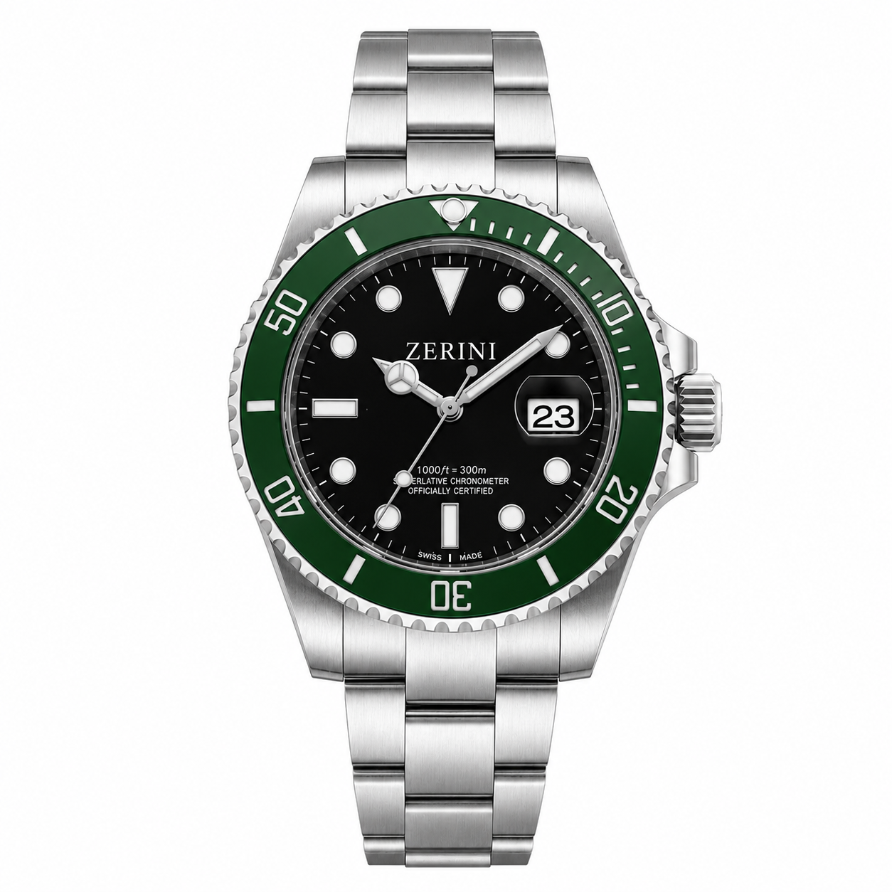 ZN RE SS Stainless Steel Black