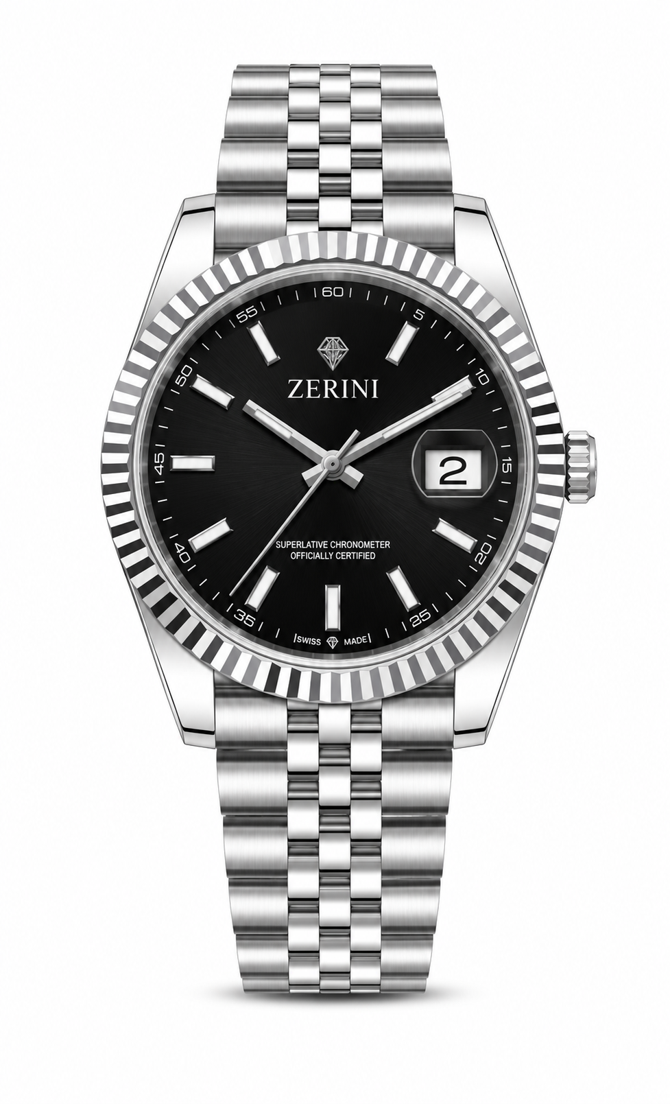 ZN RE SC Date J  Black Dial