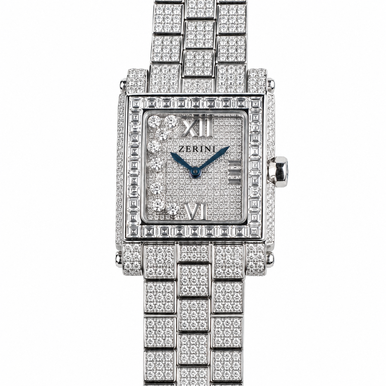 ZN CHP HS White Gold Diamond-Set Quartz
