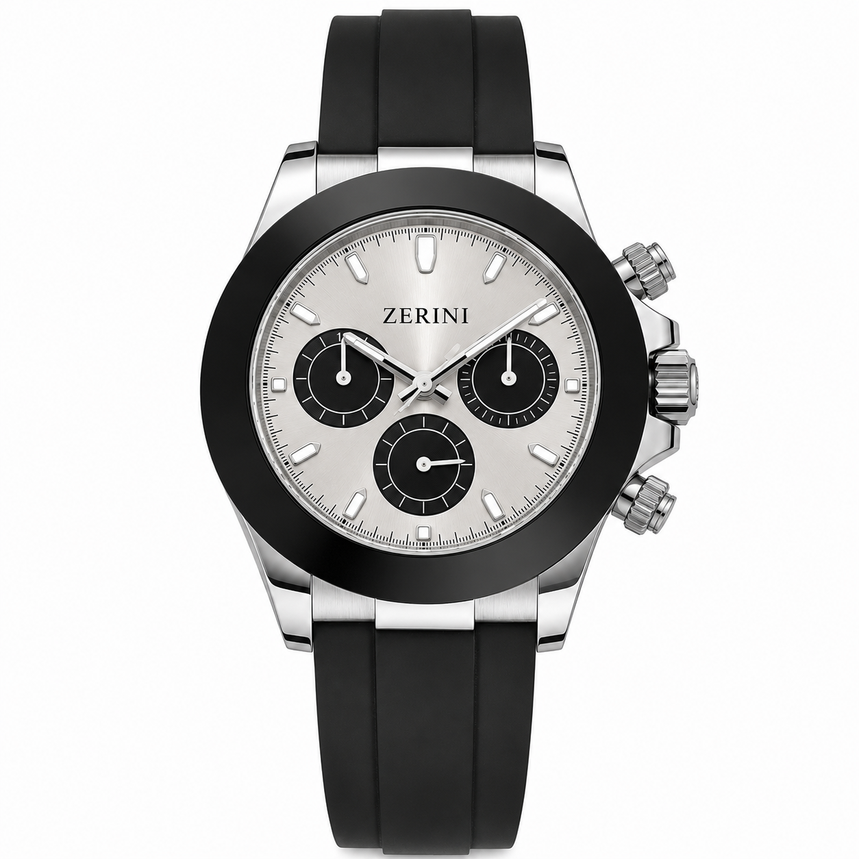 ZN RE DA G White Gold Steel Bright Black