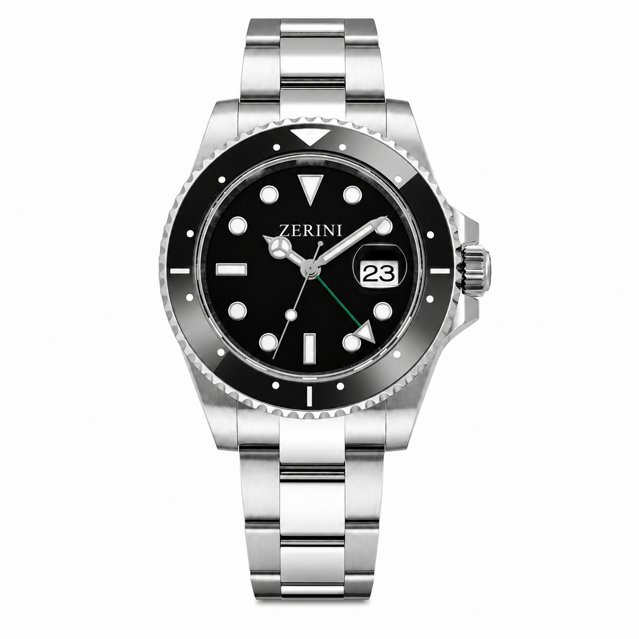 ZN RE GR BW Stainless Steel Black