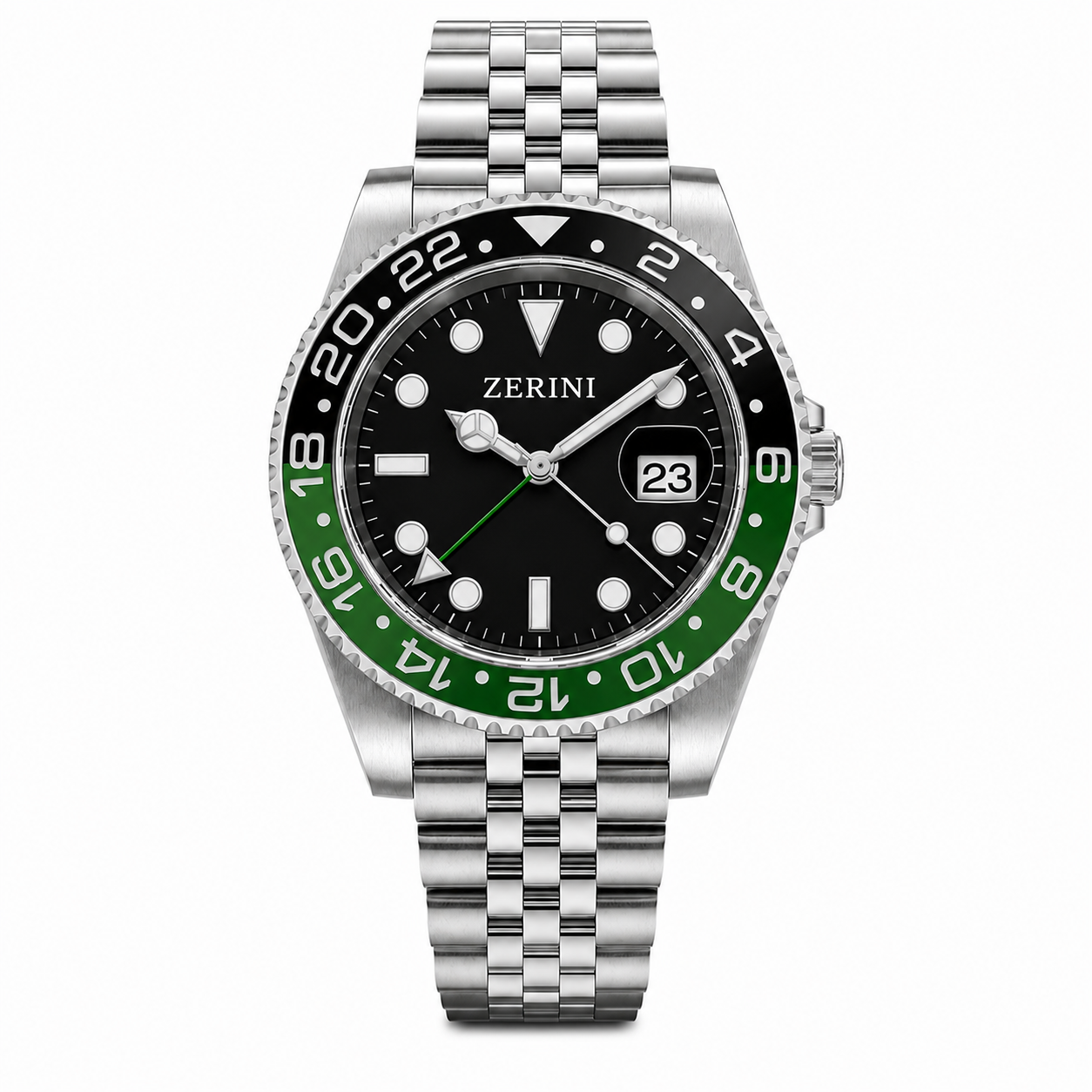 ZN RE GR Lefty Green S Stainless Steel