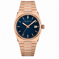 ZN TS Blue Dial - Rose Gold