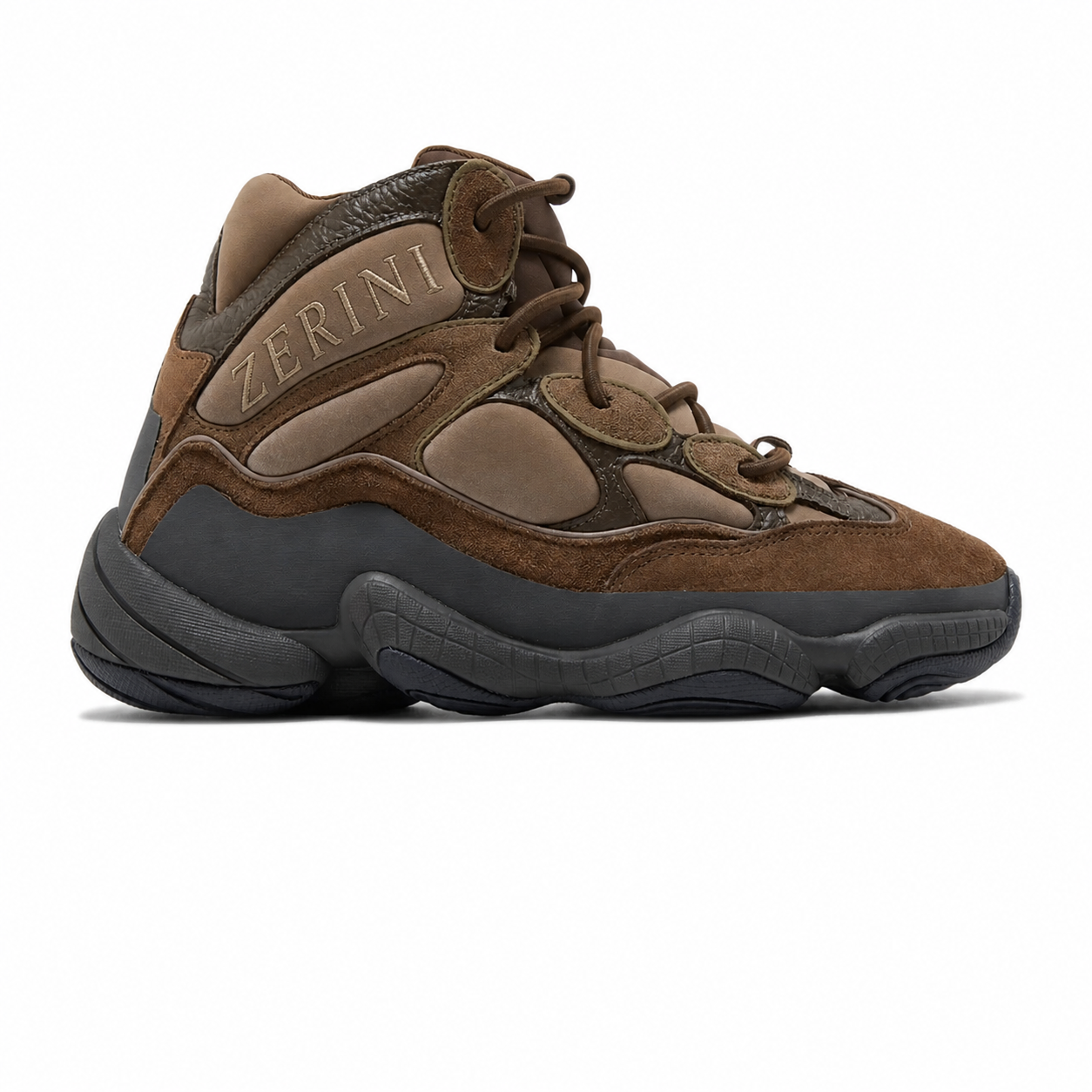 ZN Yeezy 500 High 'Taupe Black' (2022)